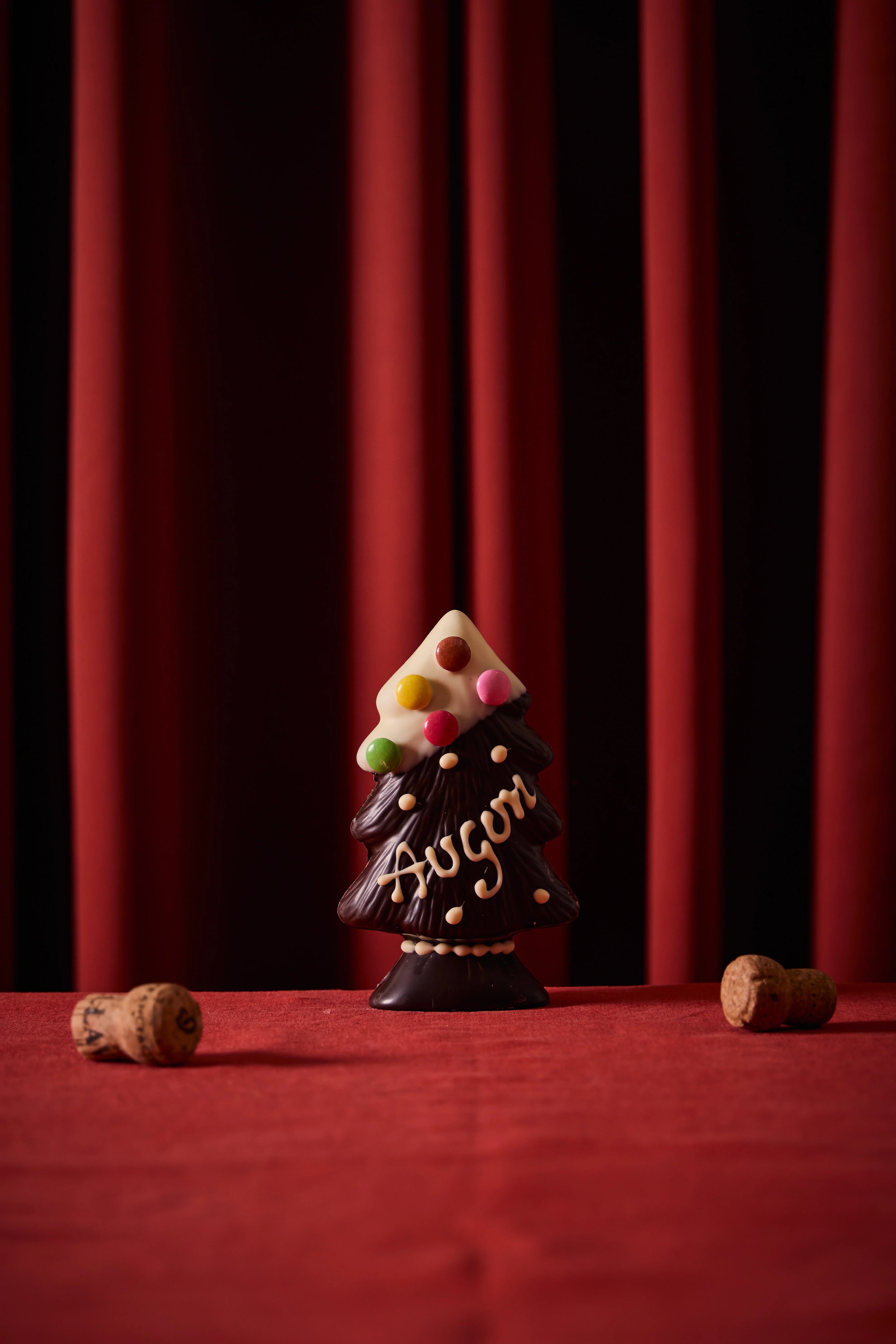 Albero di cioccolato fondente